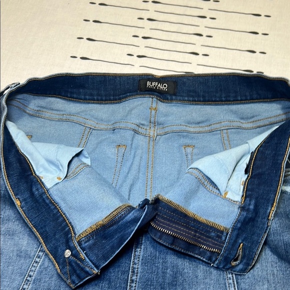 Vintage Buffalo David Bitton Blue A-Line Mini Skirt Casual. Size 30 - Picture 4 of 7